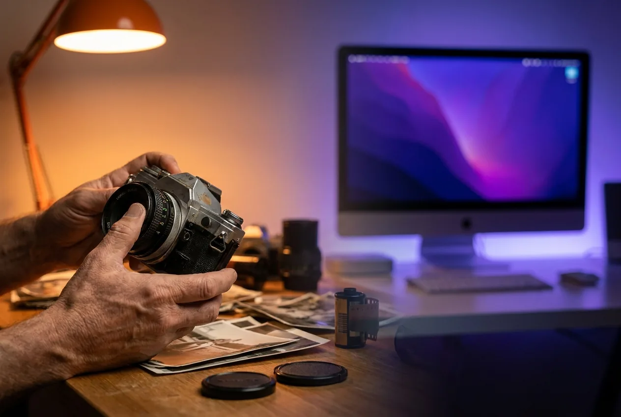 De fotografiar artistas a producir con IA